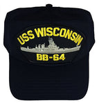 USS WISCONSIN BB-64 Hat - HATNPATCH