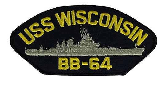 USS WISCONSIN BB-64 PATCH | HATNPATCH