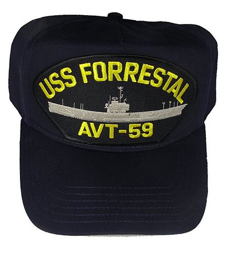 USS FORRESTAL AVT-59 HAT - HATNPATCH