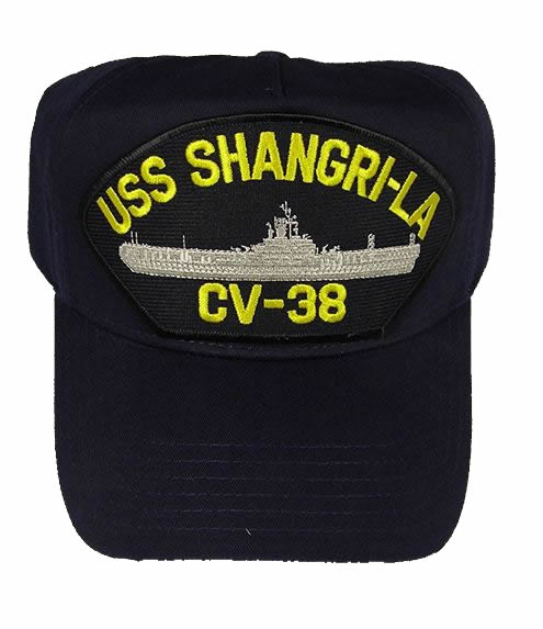 USS SHANGRI LA CV-38 HAT - HATNPATCH