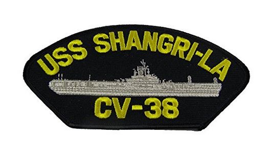 USS SHANGRI-LA CV-38 PATCH - HATNPATCH