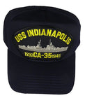 USS INDIANAPOLIS CA-35 1932-45 HAT - HATNPATCH
