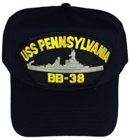 USS PENNSYLVANIA BB-38 HAT - HATNPATCH