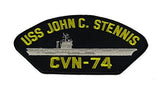 USS JOHN C. STENNIS CVN-74 PATCH - HATNPATCH