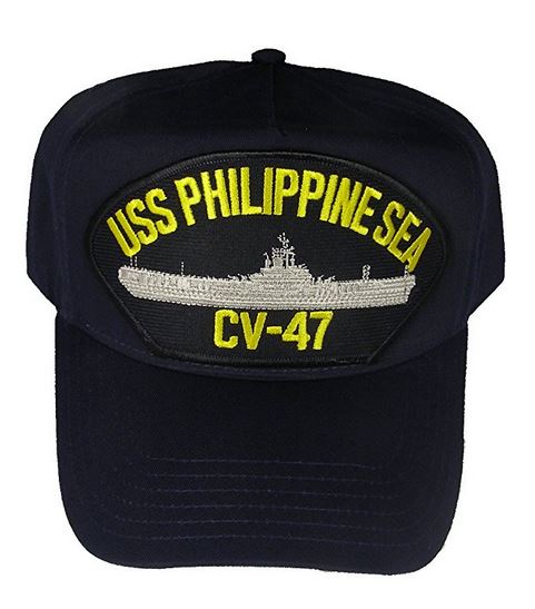 USS PHILIPPINE SEA CV-47 HAT - HATNPATCH