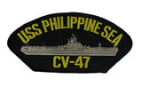 USS PHILIPPINE SEA CV-47 Patch - HATNPATCH