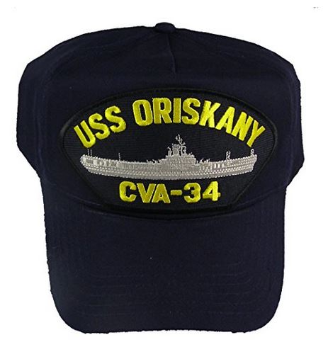 USS ORISKANY CVA-34 HAT - HATNPATCH