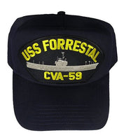 USS FORRESTAL CVA-59 HAT - HATNPATCH