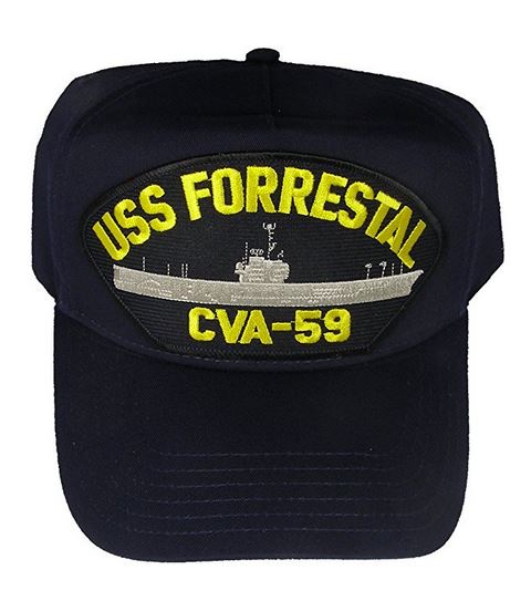 USS FORRESTAL CVA-59 HAT - HATNPATCH