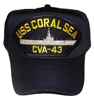 USS CORAL SEA CVA-43 HAT - HATNPATCH