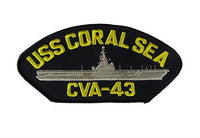 USS CORAL SEA CVA-43 PATCH - HATNPATCH