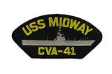 USS MIDWAY CVA-41 Patch - HATNPATCH