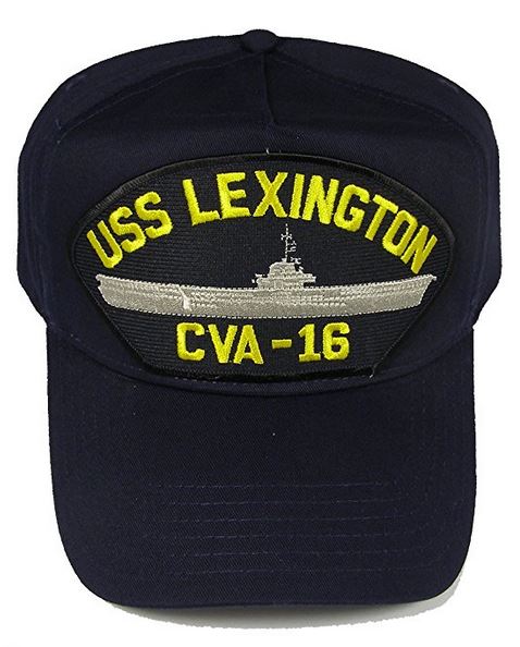 USS LEXINGTON CVA-16 HAT - HATNPATCH
