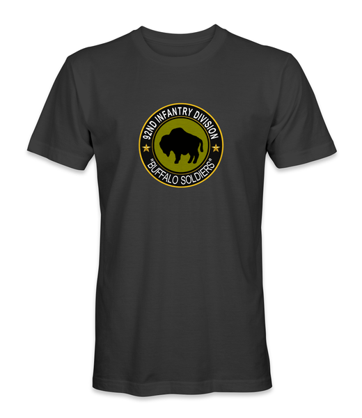 92nd Infantry Division 'Buffalo Soldiers' T-Shirt - HATNPATCH
