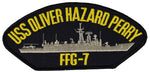 USS OLIVER HAZARD PERRY FFG-7 SHIP PATCH - GREAT COLOR - Veteran Owned Business - HATNPATCH