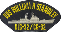 USS William H STANDLEY DLG-32/CG-32 Patch - Great Color - Veteran Family-Owned Business - HATNPATCH