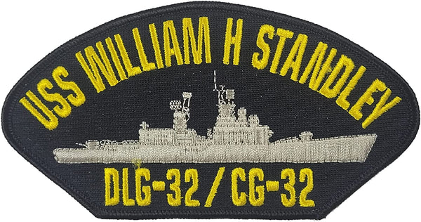 USS William H STANDLEY DLG-32/CG-32 Patch - Great Color - Veteran Family-Owned Business - HATNPATCH