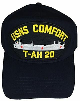 USN NAVY HOSPITAL SHIP USNS COMFORT T-AH 20 HAT CAP MERCY CLASS - HATNPATCH