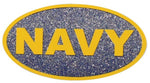 Navy Special Glitter Ink Decal - HATNPATCH