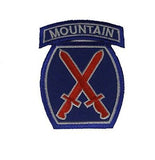 10TH MOUNTAIN DIVISION SHOULDER PATCH - HATNPATCH