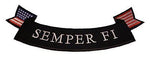 Semper Fi Lower Rocker - Large PATCH - HATNPATCH