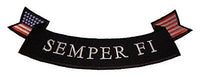 Semper Fi Lower Rocker - Large PATCH - HATNPATCH