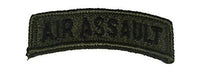 US ARMY AIR ASSAULT TOP ROCKER TAB PATCH OD GREEN VTOL DOPE ON A ROPE RAPPELL - HATNPATCH