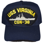 USS VIRGINIA CGN-38 HAT - HATNPATCH
