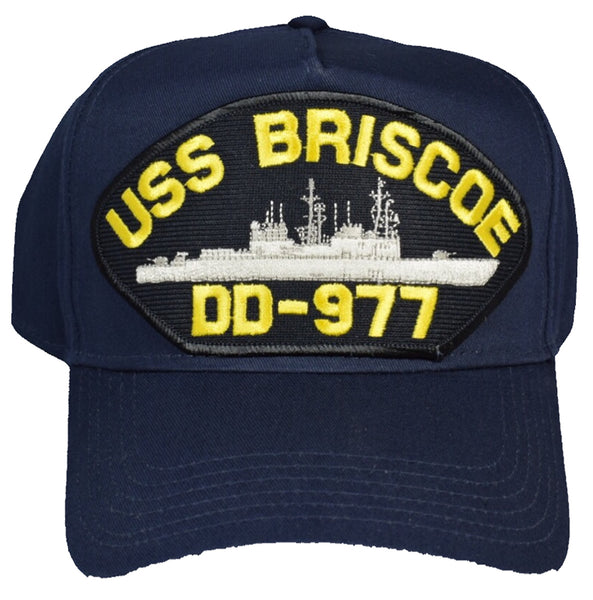 USS BRISCOE DD-977 HAT - HATNPATCH
