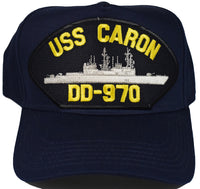 USS CARON DD-970 HAT - HATNPATCH