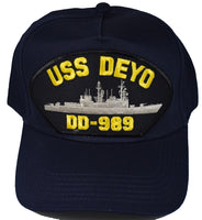 USS DEYO DD-989 HAT - HATNPATCH