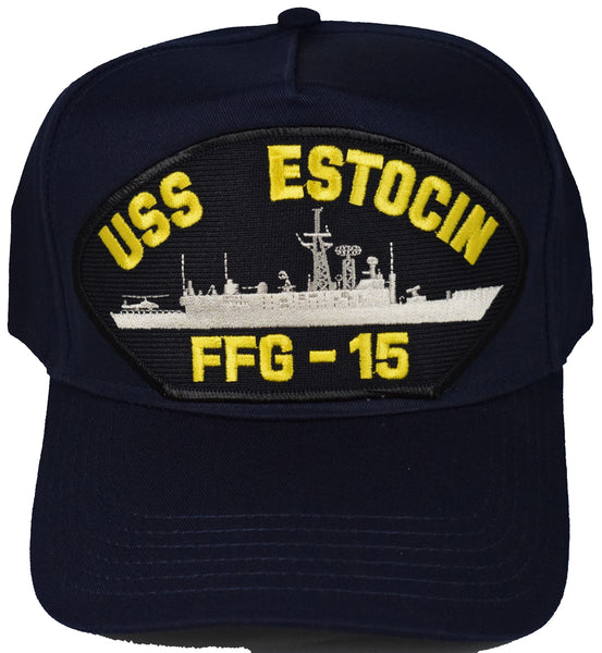USS ESTOCIN FFG-15 HAT - HATNPATCH