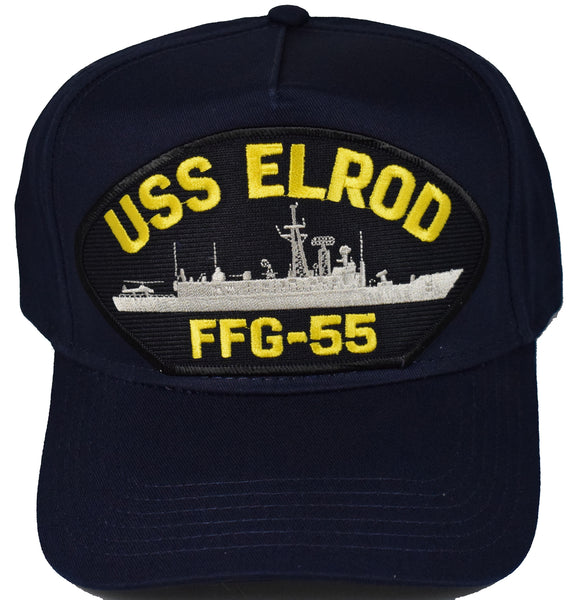 USS ELROD FFG-55 HAT - HATNPATCH