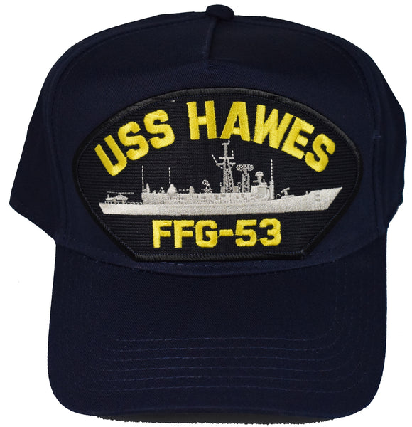 USS HAWES FFG-53 HAT - HATNPATCH