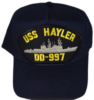 USS HAYLER DD-997 HAT - HATNPATCH