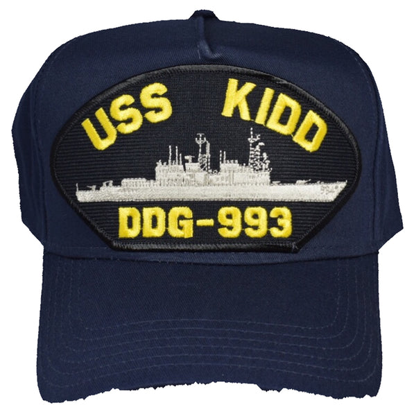 USS KIDD DDG-993 HAT - HATNPATCH