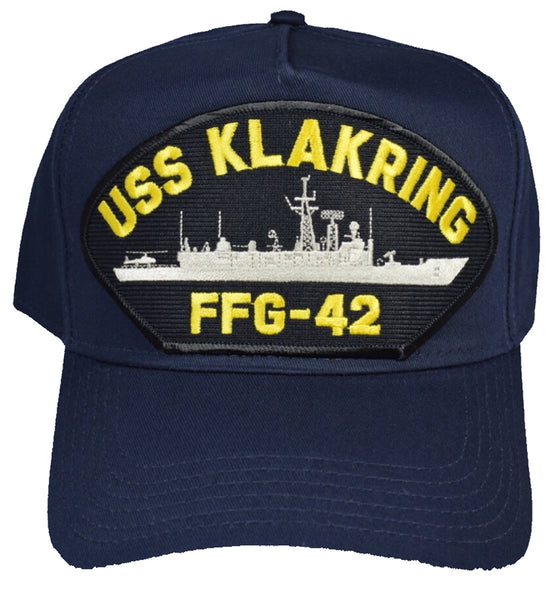 USS KLAKRING FFG-42 HAT - HATNPATCH