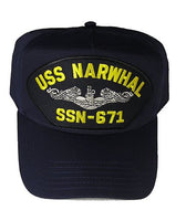 USS NARWHAL SSN-671 (Silver Dolphin) HAT - HATNPATCH