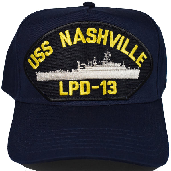 USS NASHVILLE LPD-13 HAT - HATNPATCH