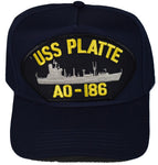 USS PLATTE AO-186 HAT - HATNPATCH