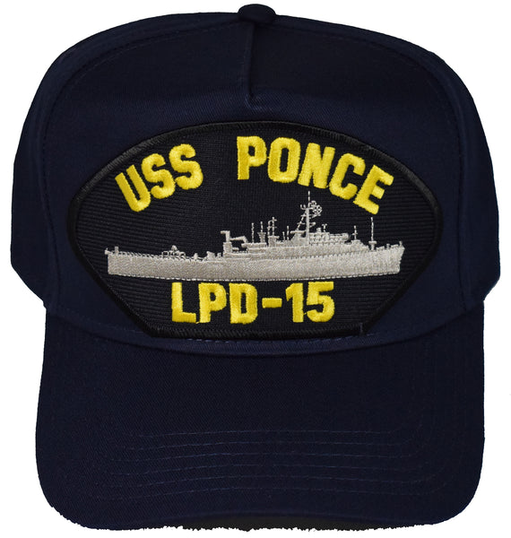 USS PONCE LPD-15 HAT - HATNPATCH