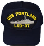 USS PORTLAND LSD-37 HAT - HATNPATCH