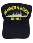 USS ARTHUR W. RADFORD DD-968 HAT - HATNPATCH