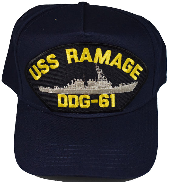 USS RAMAGE DDG-61 HAT - HATNPATCH