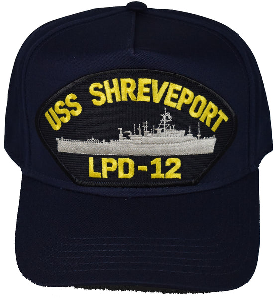 USS SHREVEPORT LPD-12 HAT - HATNPATCH