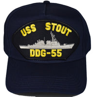 USS STOUT DDG-55 HAT - HATNPATCH