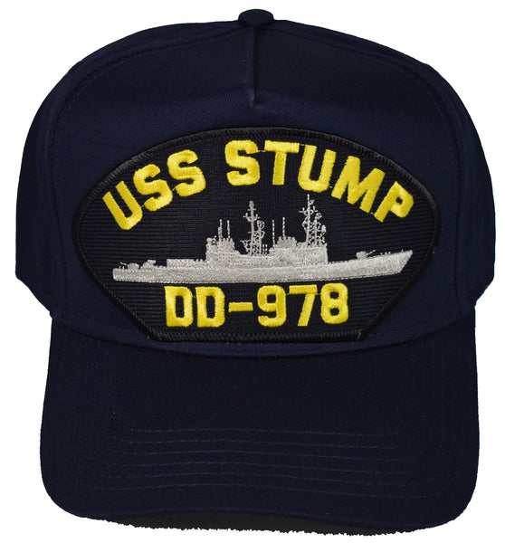 USS STUMP DD-978 HAT - HATNPATCH