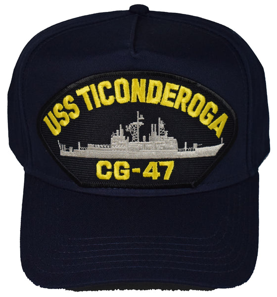 USS TICONDEROGA CG-47 HAT - HATNPATCH