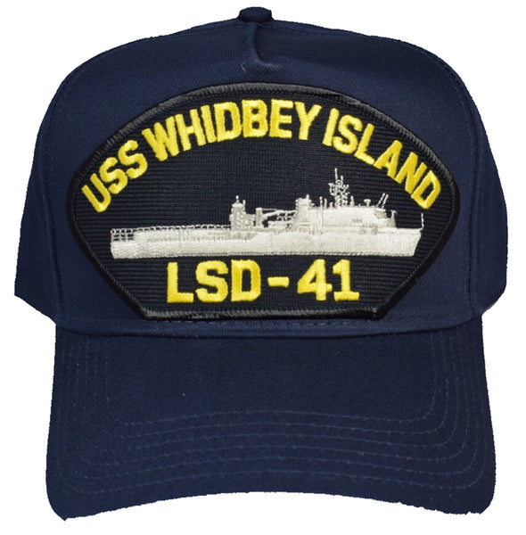 USS WHIDBEY ISLAND LSD-41 HAT - HATNPATCH