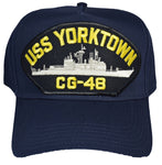USS YORKTOWN CG-48 HAT - HATNPATCH
